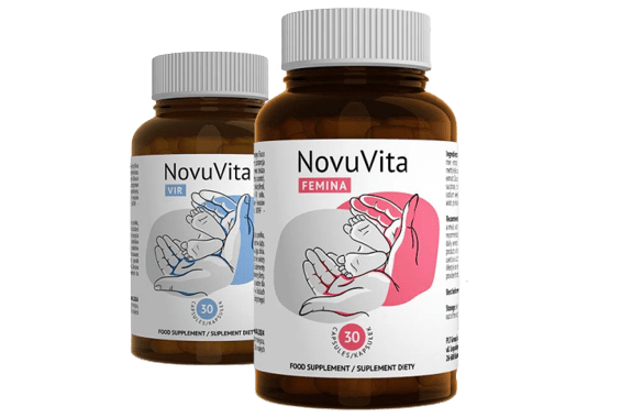 NovuVita Vir, Femina to suplementy na płodność dla mężczyzn i kobiet
